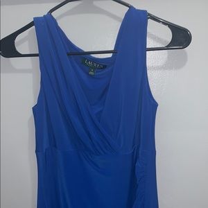 Blue Midi Ralph Lauren dress